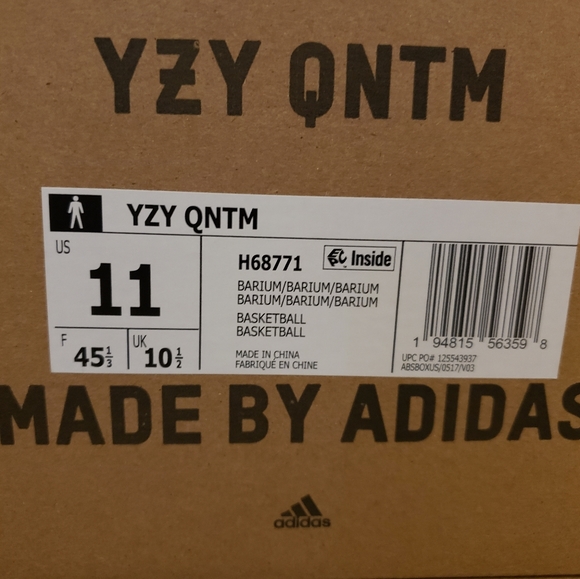 Yeezy QNTM Barium size 11